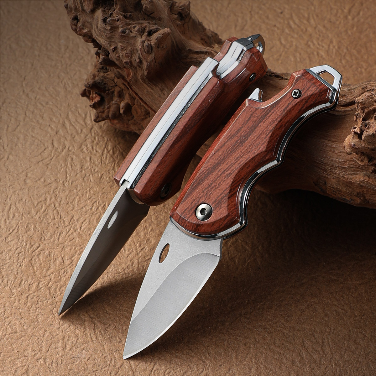 Bone Folder Tool - Handgefertigtes geschmiedetes faltbares Ausbeinmesser aus Edelstahl,