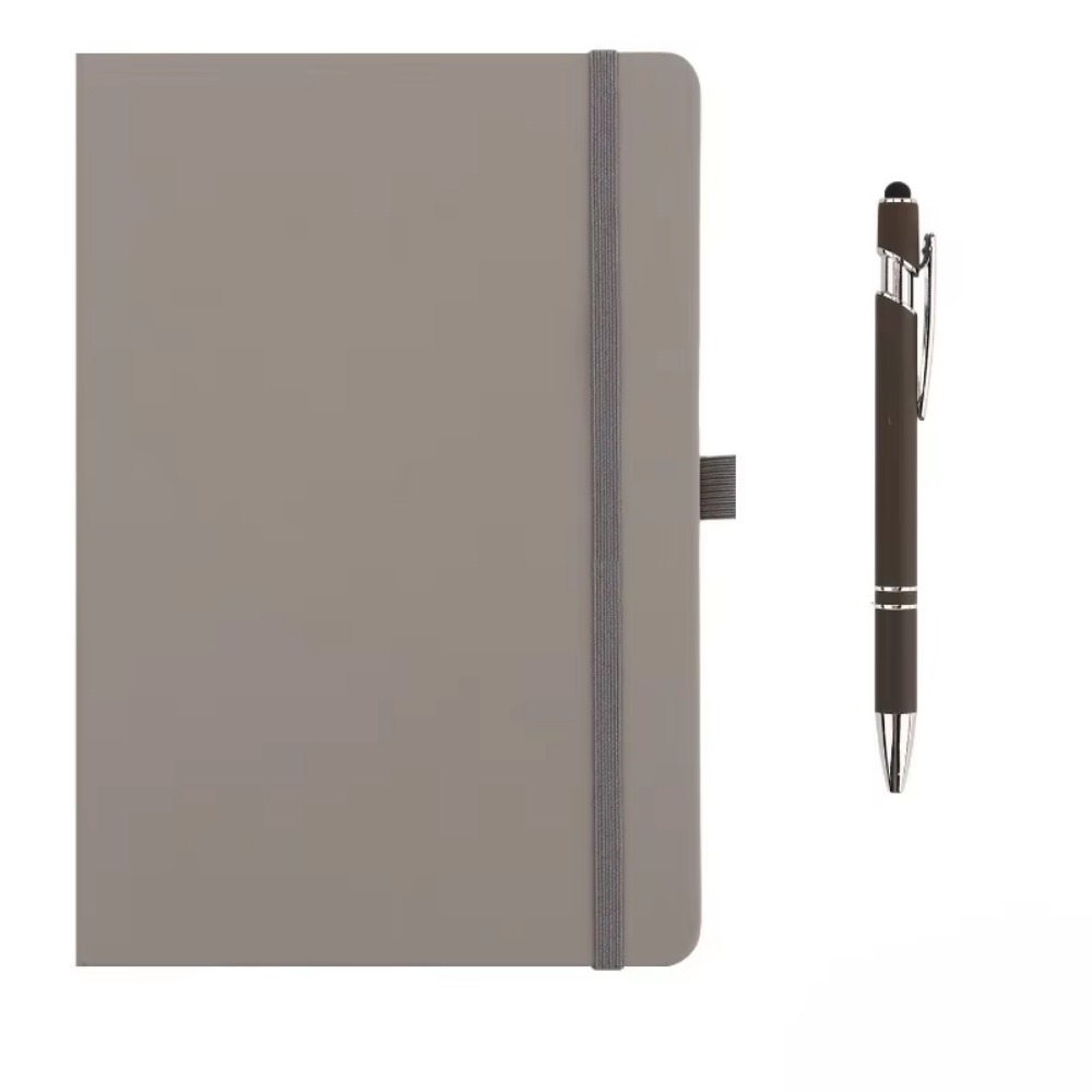 Leather Work Diary Covers - Mini-Taschennotizbücher mit Gummiband A6, Studentenhandbücher, Ledereinband,