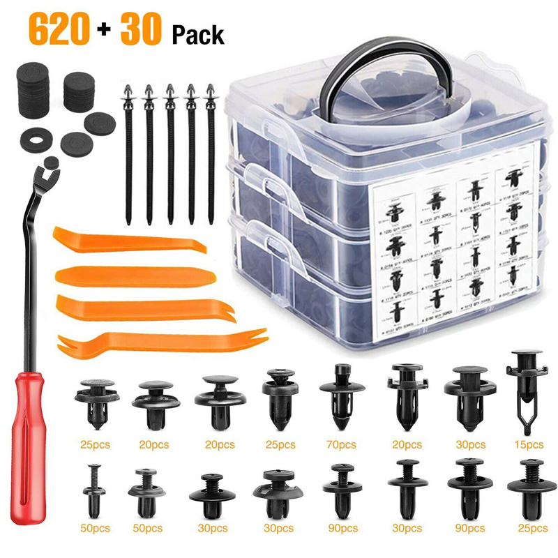 Rivet Setter Tool - Gemischte Größe Auto Kunststoff Retainer Clips