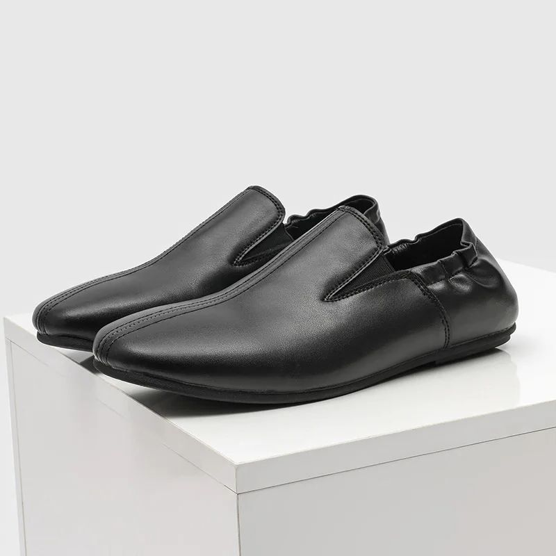 Leatherwork Designs - Marke Männer Casual Schuhe Slip Auf
