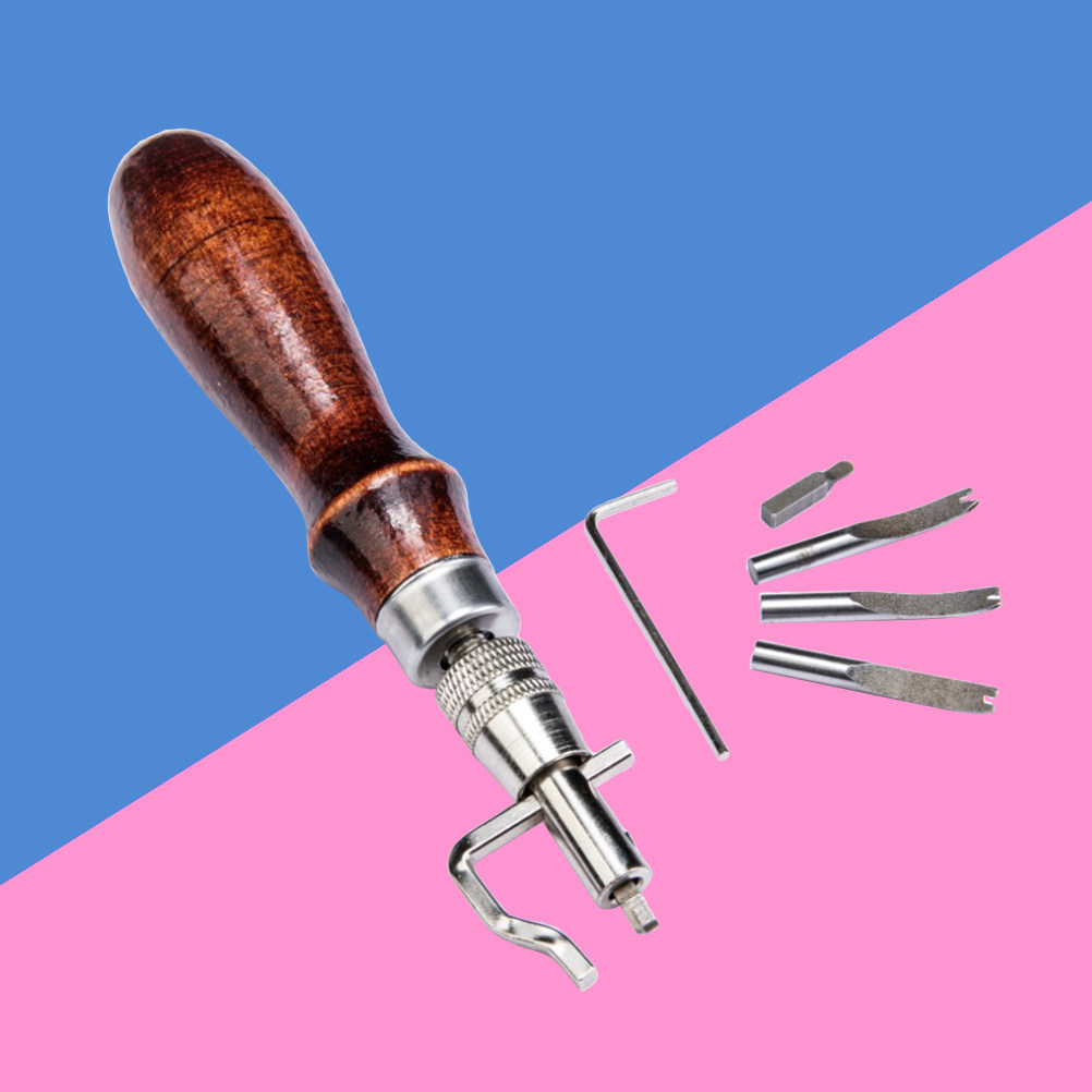 7-teiliges Bastelwerkzeug-Set  – Groover Stitching Tool Bewertung und Preis