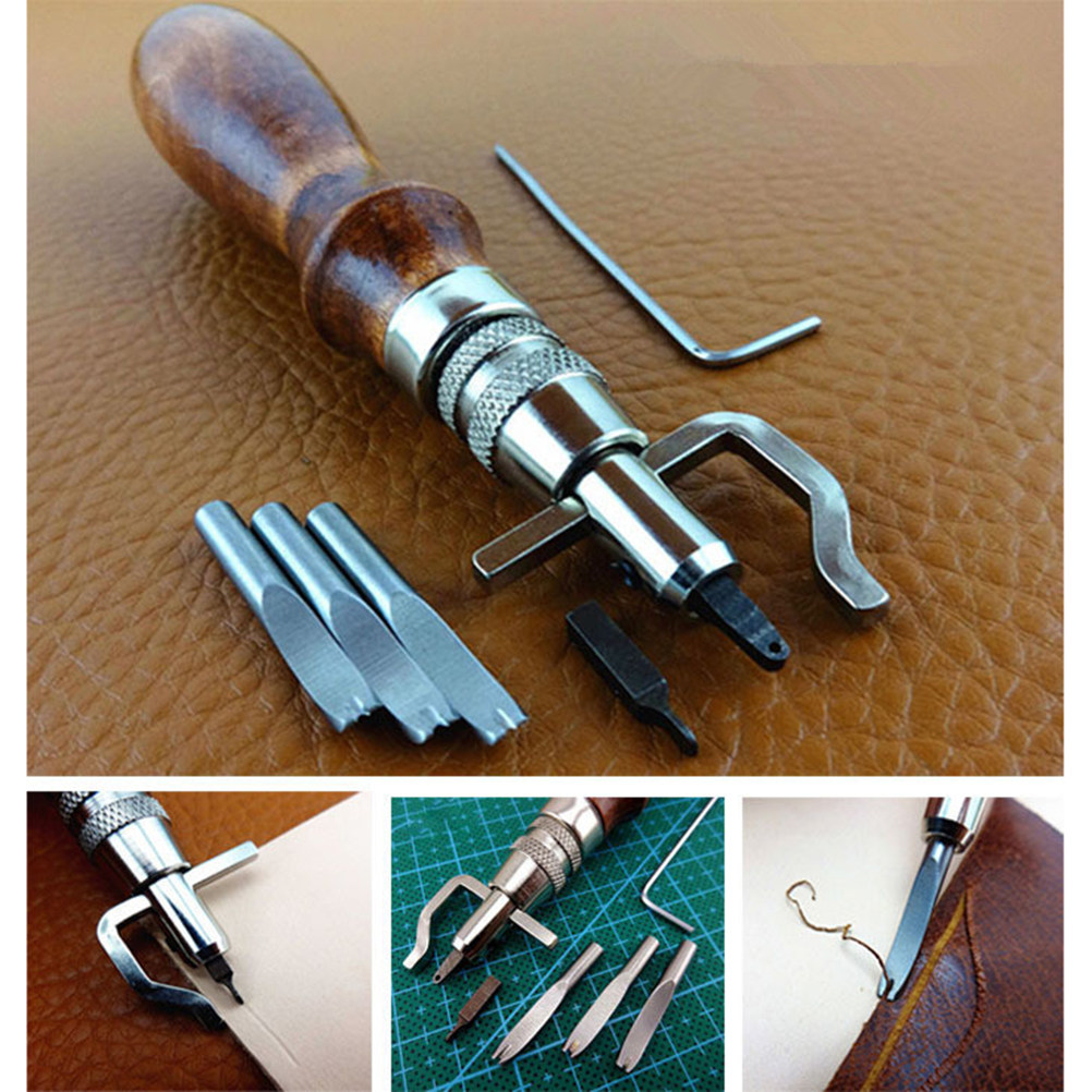 7-teiliges Bastelwerkzeug-Set  – Groover Stitching Tool Bewertung und Preis