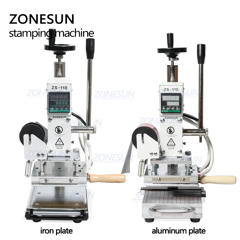 ZONESUN ZS110 Heißfolienprägun – Leatherwork Hand Press Bewertung und Preis