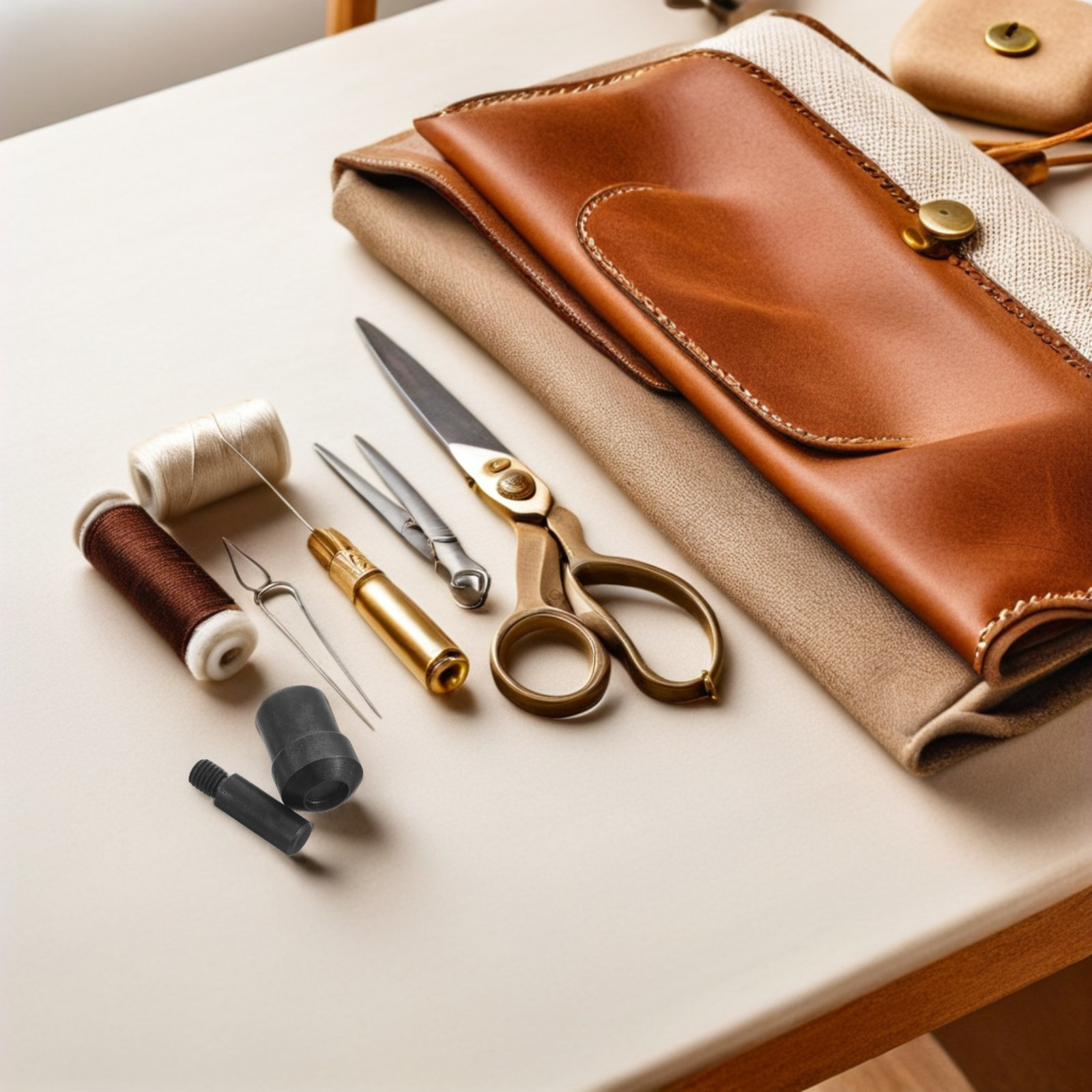 2 Stück Nieteinsatz- und Stanz – Leatherwork Hand Press Bewertung und Preis