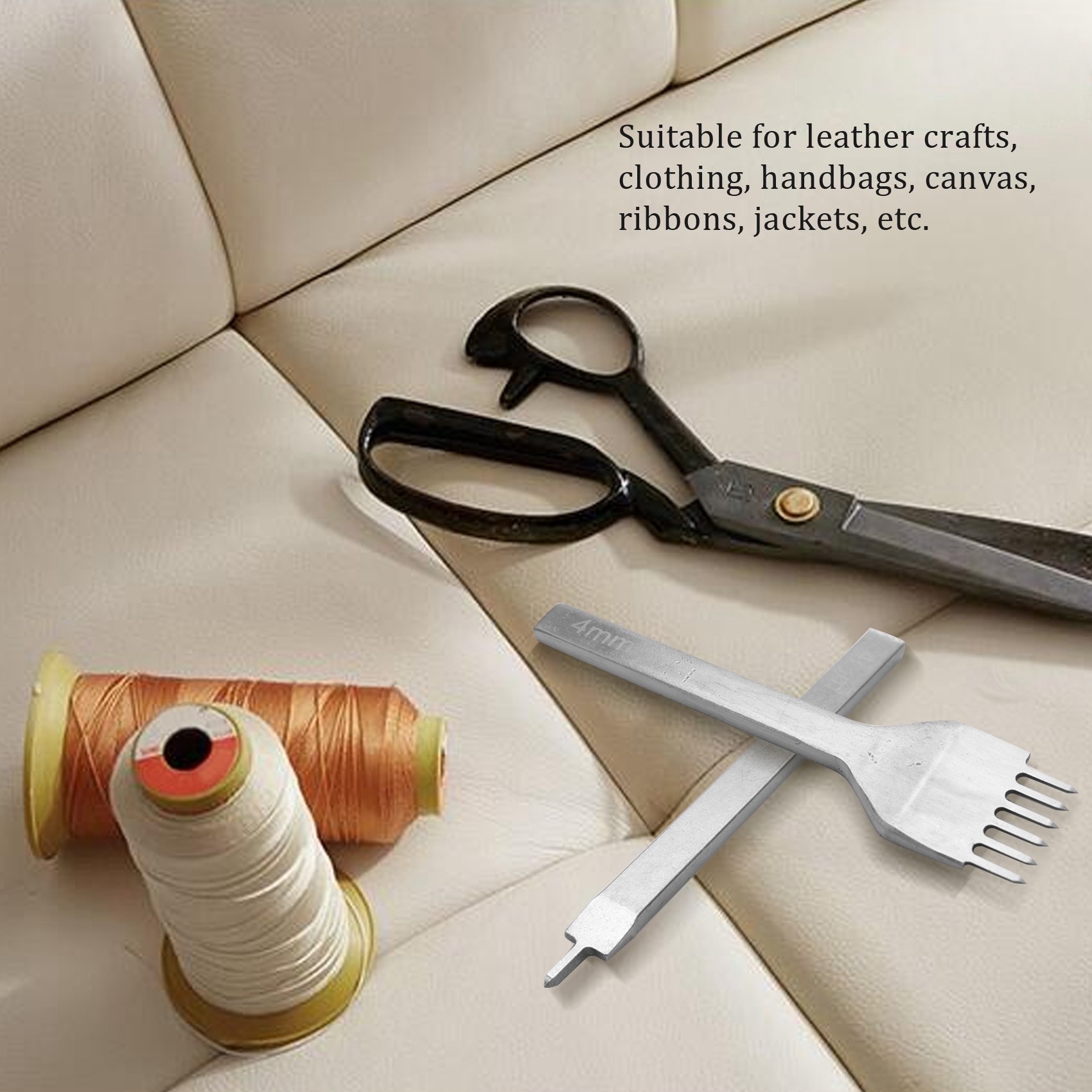 BAAR-Leder-Nahtmeißel-Set, Sch – Groover Stitching Tool Bewertung und Preis